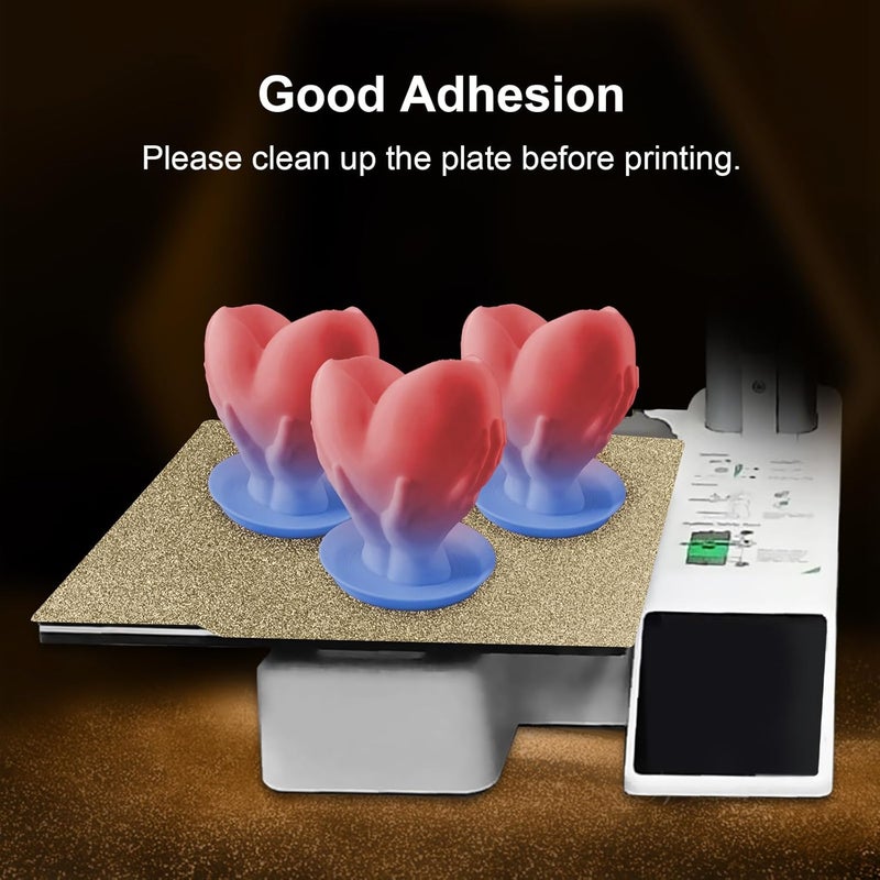 IdeaFormer-3D لوحة بناء A1 ميني PEI لبامبو لاب 184x184 مم، لوحة سرير فولاذية نابضة مزدوجة الجوانب مع نسيج PEI لطابعة 3D A1 ميني من بامبو لاب - Image 3